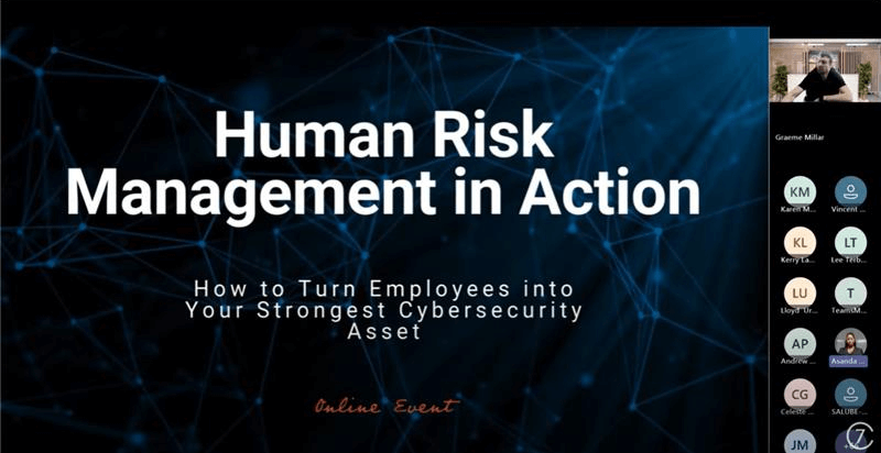Human risk management to build your human firewall